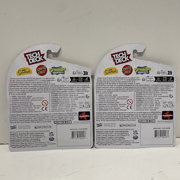 NEW Tech Deck 2025 Santa Cruz The Simpsons Marge Maggie RARE Skateboard LOT OF 2 - Picture 4 of 4